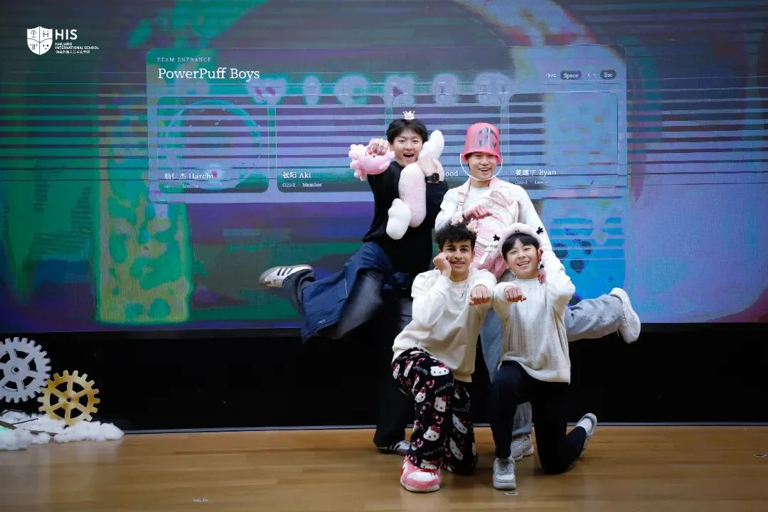 Pink camp magical decoration