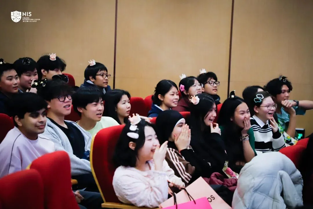 Teams competing on stage